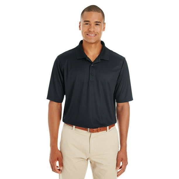 Polo BLACK/ CRBN 703-5XL Mens Express Microstripe Performance Piqu Polo BLACK/ CRBN 703-5XL Mens Express Microstripe Performance Piqu
